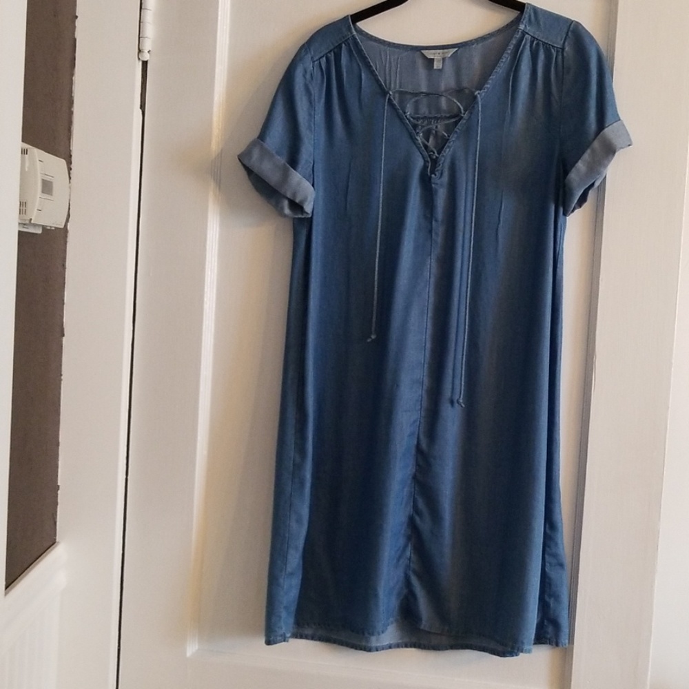 Lucky Brand Denim Sirt dress. XS. NWOT